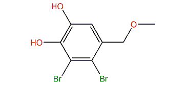 2,3-Dibromo-4,5-dihydroxybenzyl methyl ether